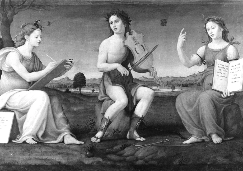 Apollo, Calliope e Clio - Roma